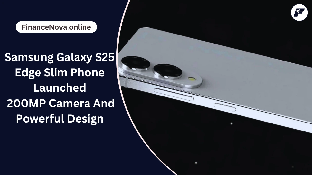 Samsung Galaxy S25 Edge Slim Phone Launched: 200MP Camera And Powerful Design