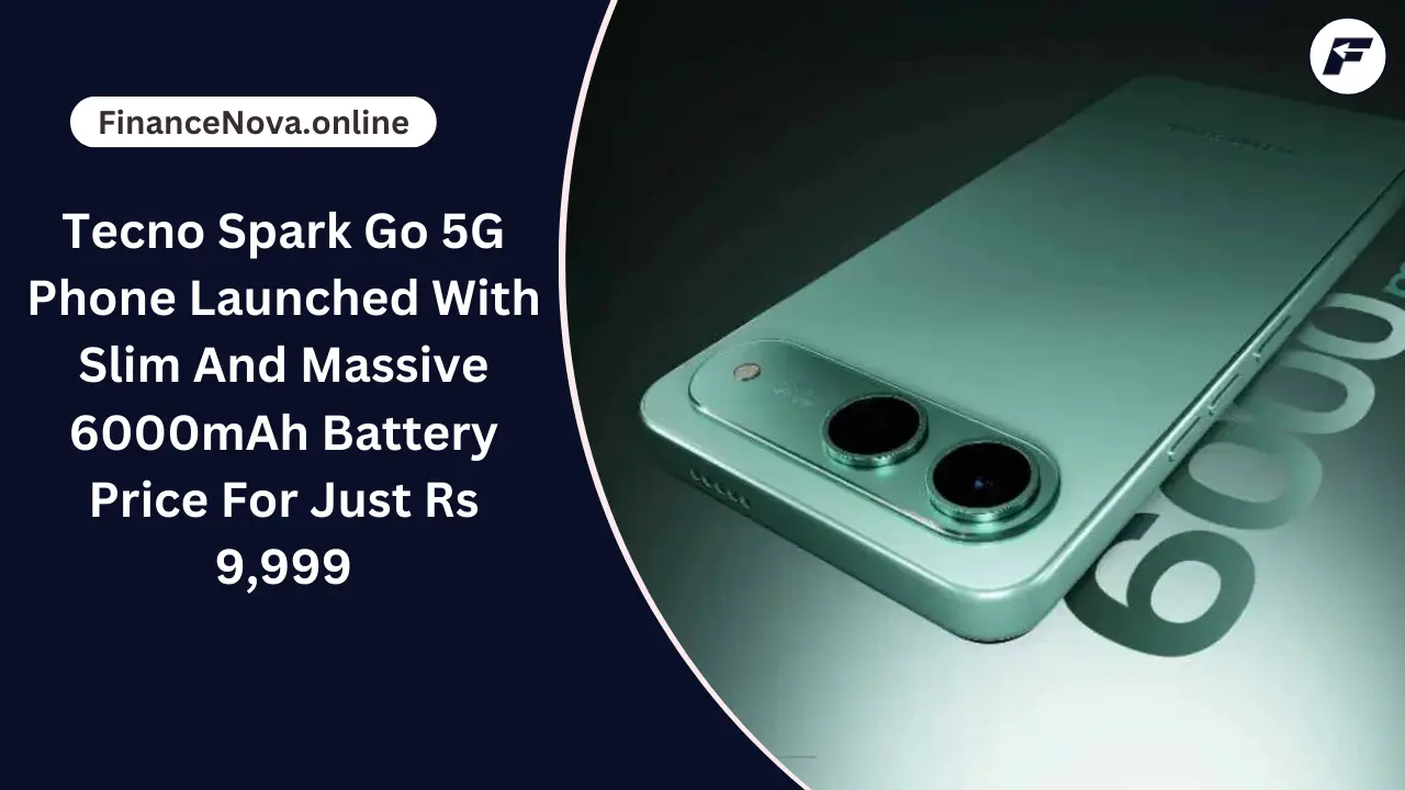 Tecno Spark Go 5G Phone Launched With Slim And Massive 6000mAh Battery: Price For Just Rs 9,999
