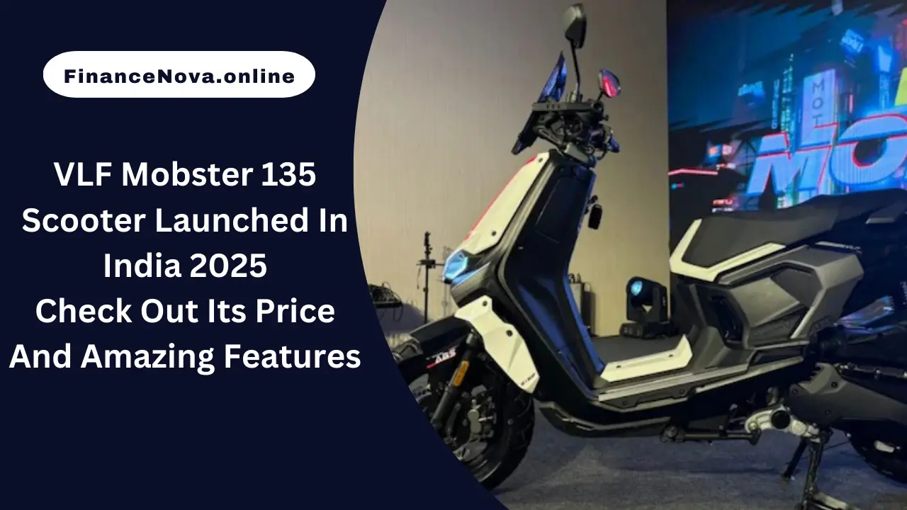VLF Mobster 135 Scooter Launched In India 2025: Check Out Its Price And Amazing Features
